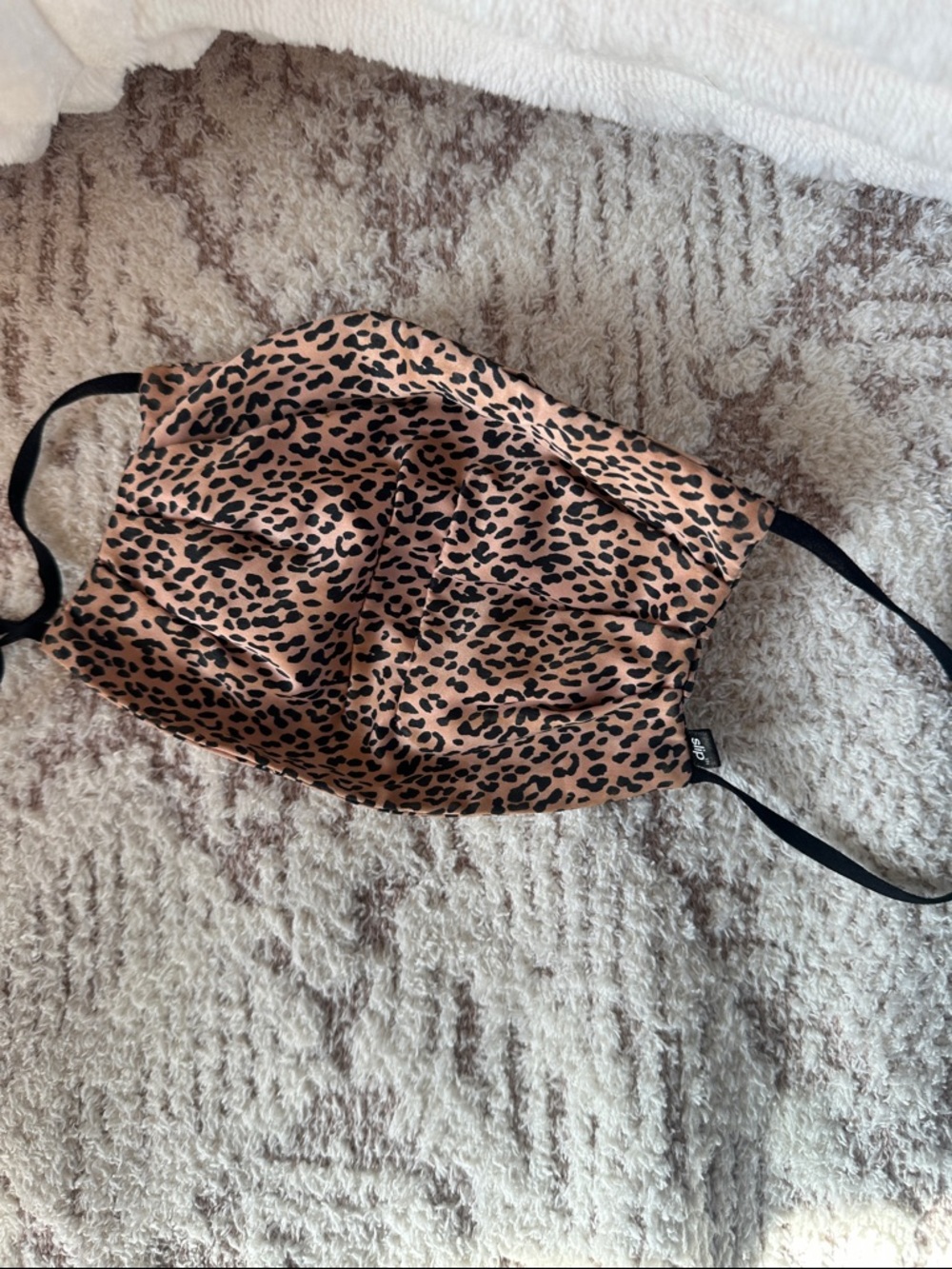 Slip Pure Silk Leopard Print Face Mask | Luxe Skincare Essential